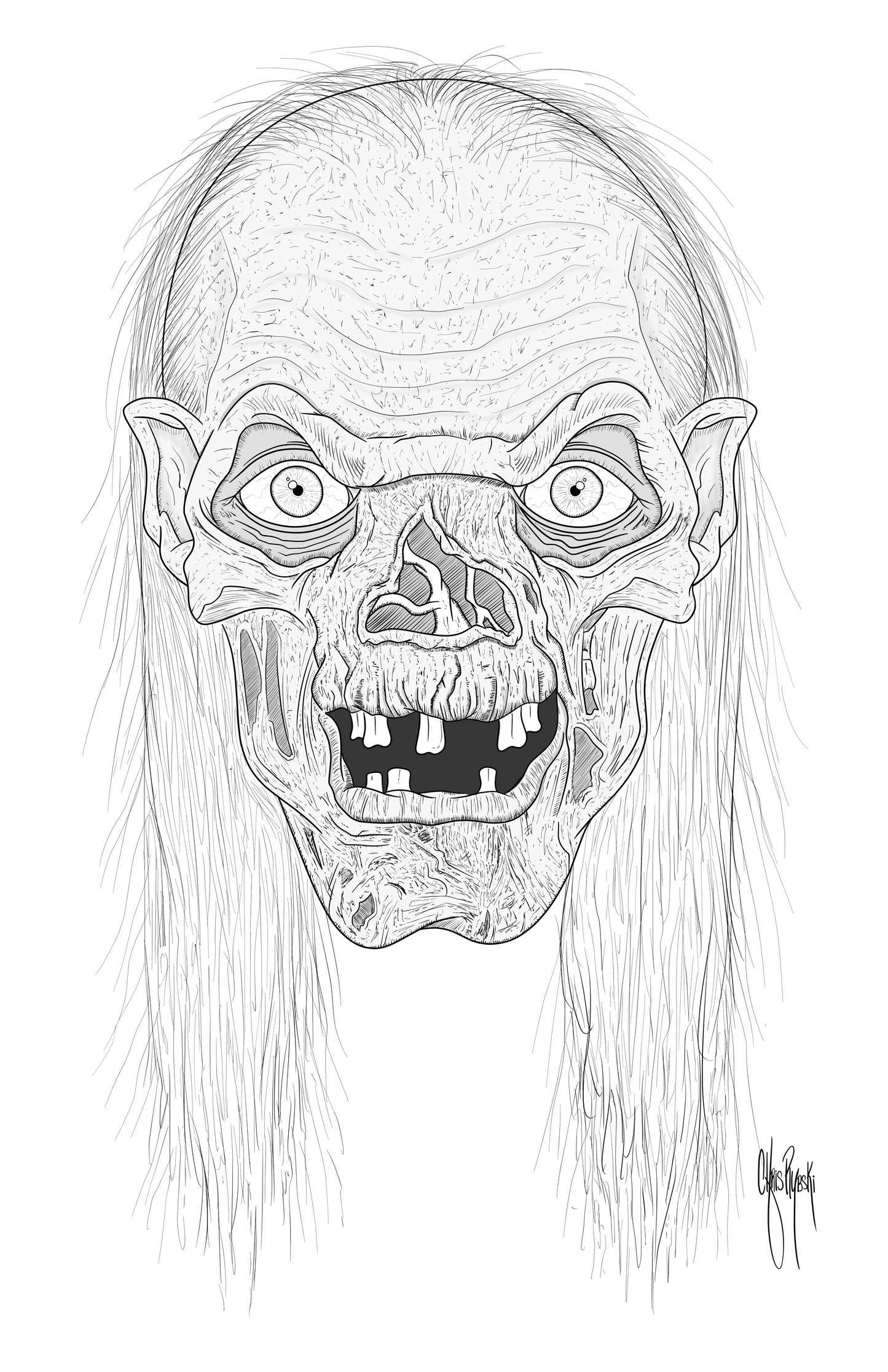Cryptkeeper 11x17 Print
