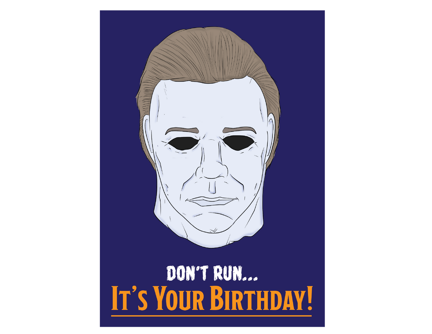 Michael Myers Birthday Card