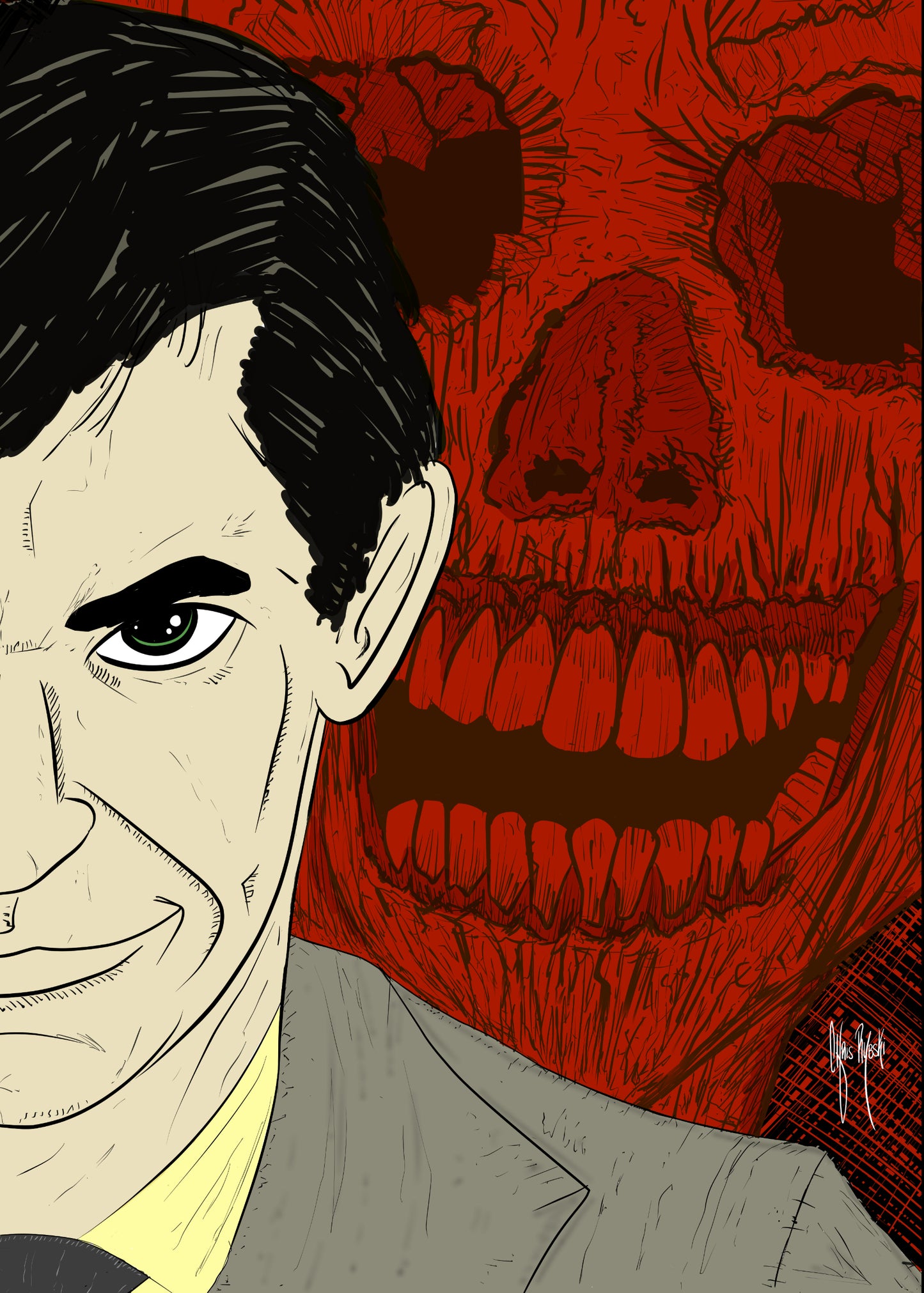 Norman Bates 5x7 Print