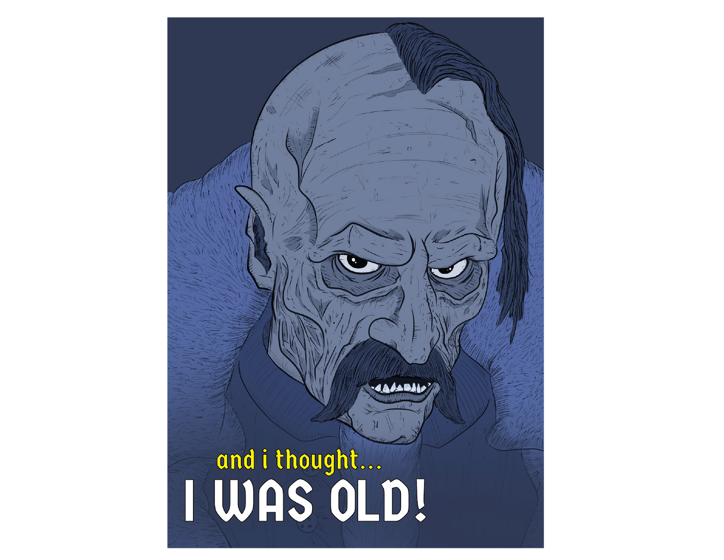 Nosferatu Birthday Card