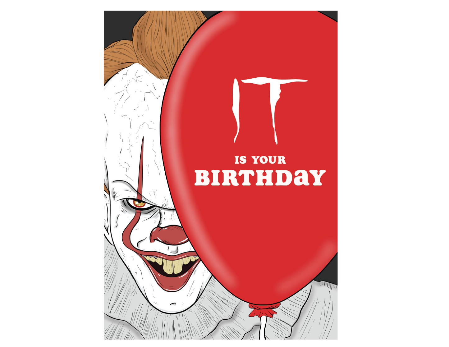 Pennywise Birthday Card