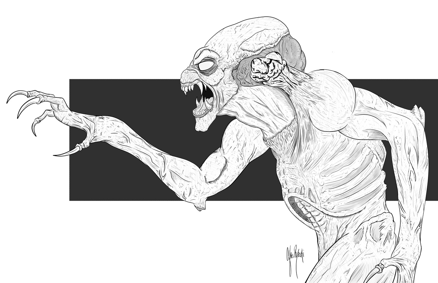 Pumpkinhead 11x17 Print