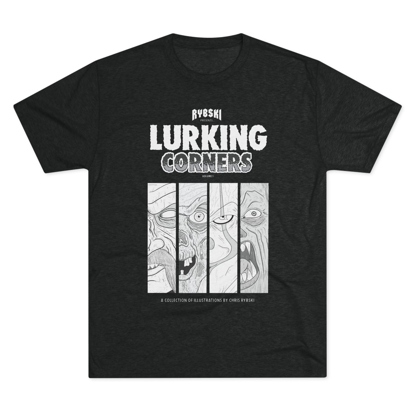 Lurking Corners Book Cover Tee