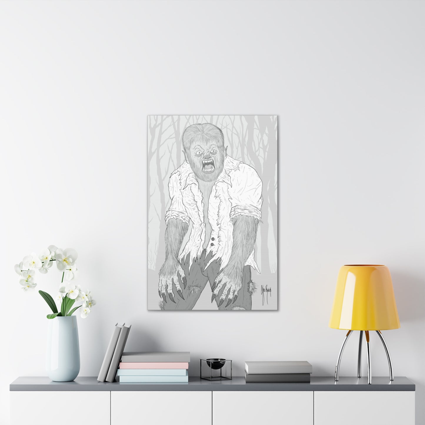 Canvas Print - The Wolf Man [24x36]