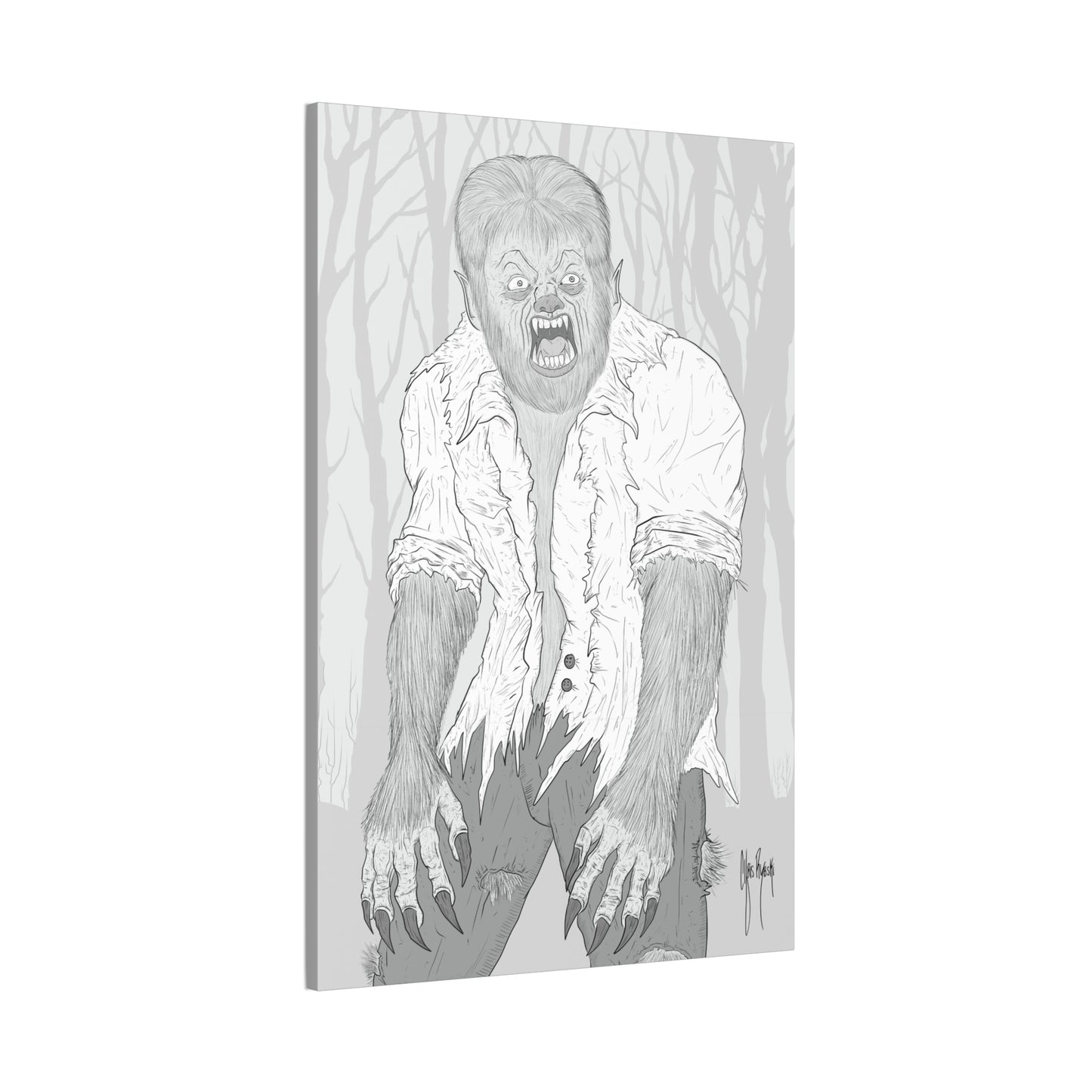 Canvas Print - The Wolf Man [24x36]