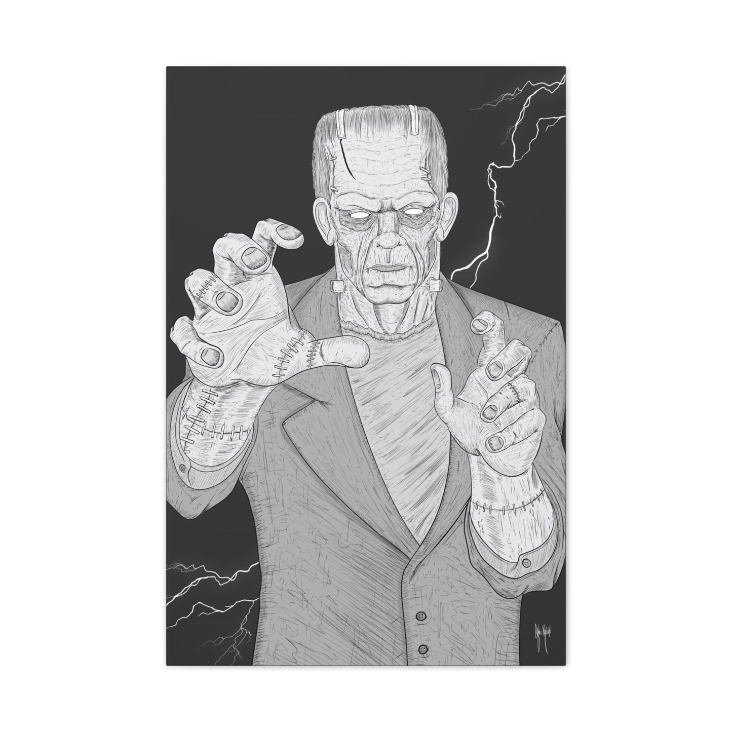 Canvas Print - Frankenstein's Monster [24x36]