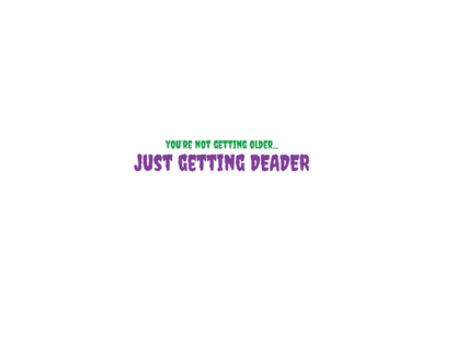 Crypt Birthday Card