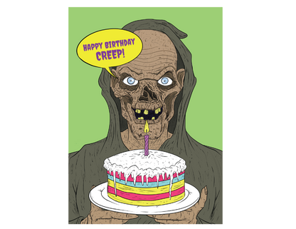 Crypt Birthday Card