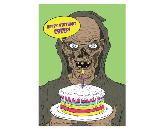 Crypt Birthday Card