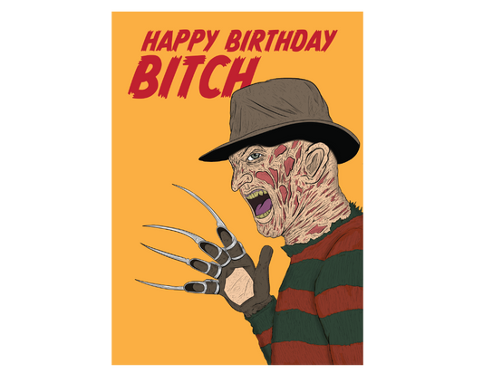 Freddy Birthday Card