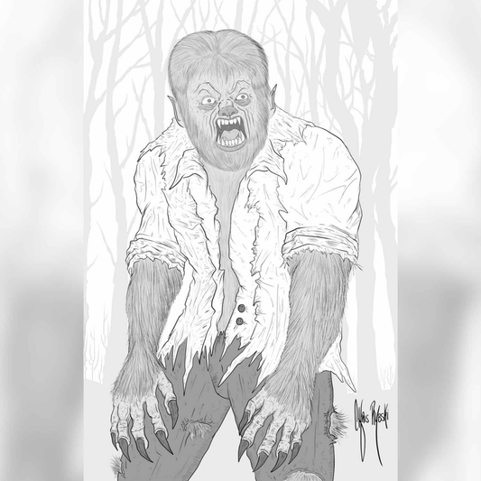 The Wolfman 11x17 Print