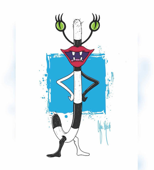 Oblina AHHH! Real Monsters 5x7 Print