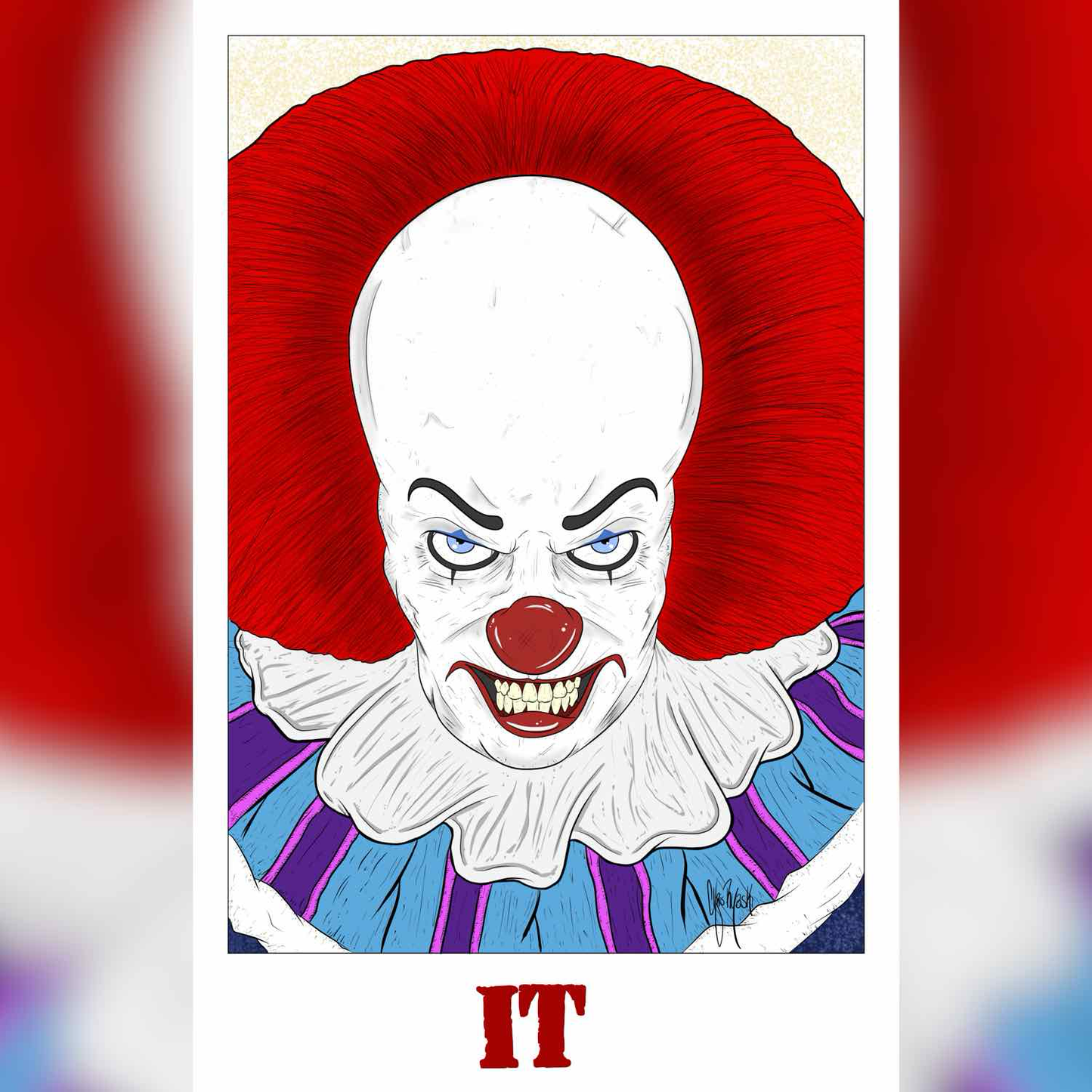 Pennywise 1990 Print