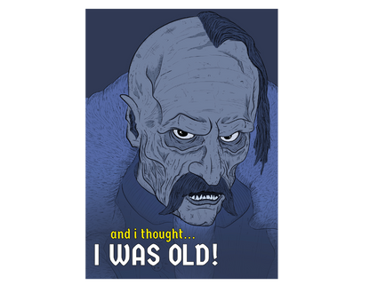 Nosferatu Birthday Card