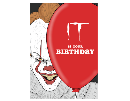 Pennywise Birthday Card