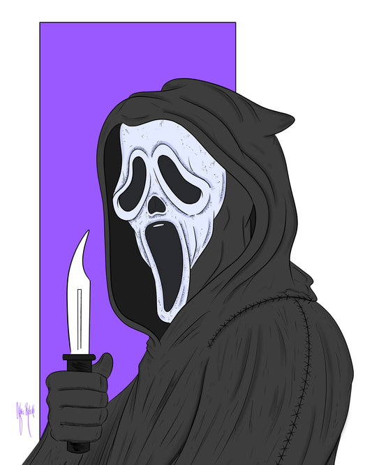 Ghostface 8x10 Print [Color]