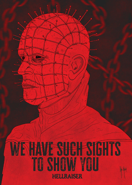 Pinhead 5x7 Print