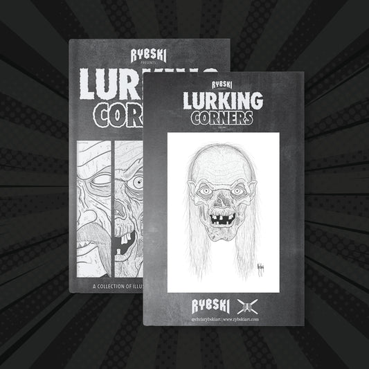 Lurking Corners (Book + Ink Commission)